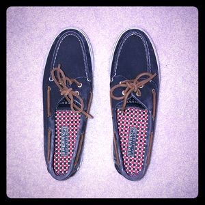 Navy Blue Sperry Top-Siders. Perfect condition!